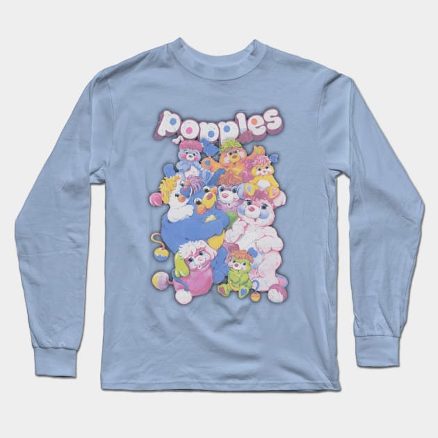 Popples 1986 Long Sleeve T-Shirt by morbinhood